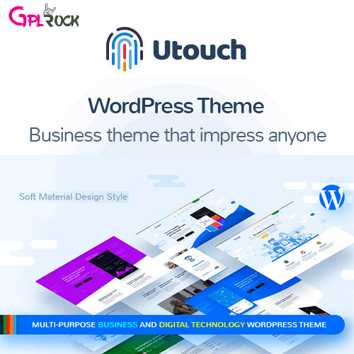 Utouch Startup | Multi-Purpose Business and Digital Technology WordPress Theme